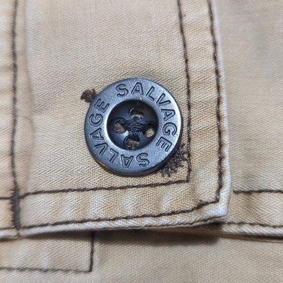 Salvage Supply Co. SLVG Cargo Shorts Size 36 24" Outseam - Picture 7 of 8